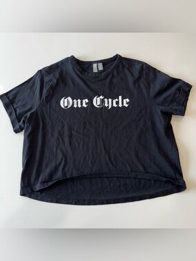 ASOS Black Tee with Silver Logo Tag